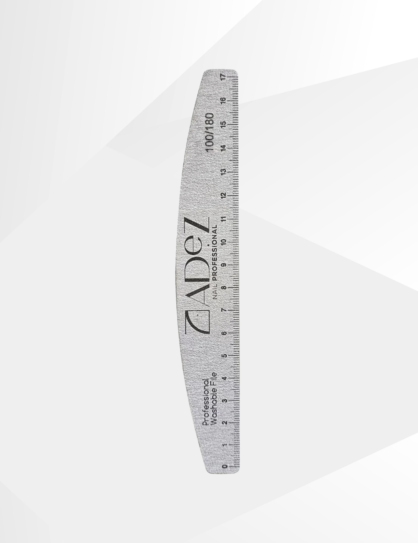 20 Abrasive Zebra Nail Files. Grit 100/180