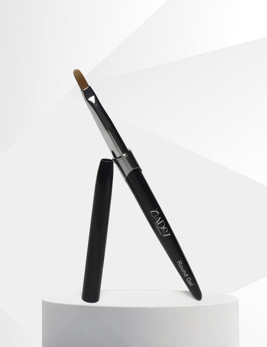 Round Gel Brush BLACK EDITION