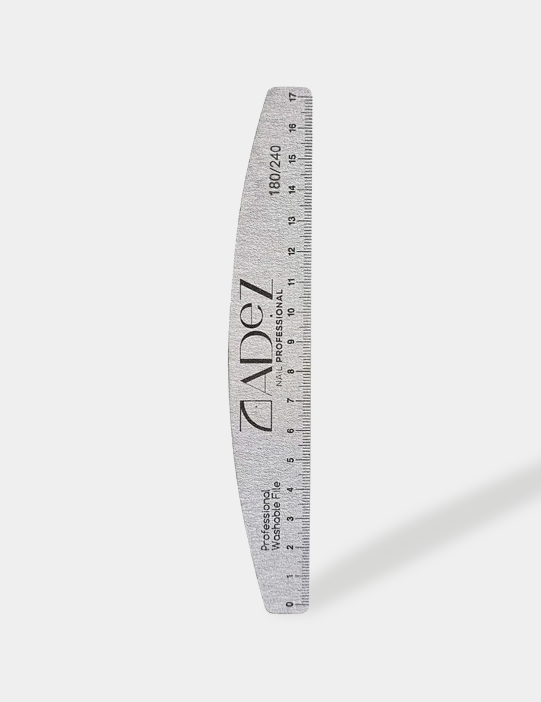 20 Abrasive Zebra Nail Files. Grit 180/240