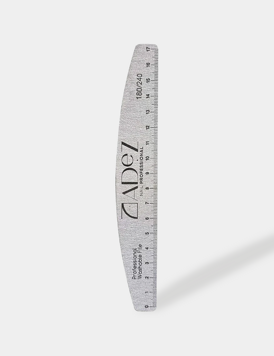 20 Abrasive Zebra Nail Files. Grit 180/240