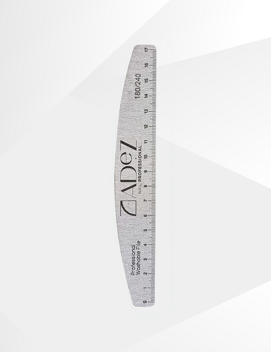 20 Abrasive Zebra Nail Files. Grit 180/240