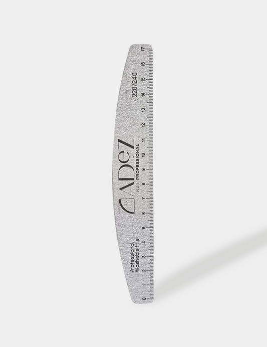 20 Abrasive Zebra Nail Files. Grit 220/240